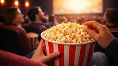 Waarom is popcorn het belangrijkste tussendoortje in bioscopen geworden en niet iets anders?