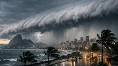 Zwaar weer in Brazilië door koufront: kans op onweer, wind en veel regen